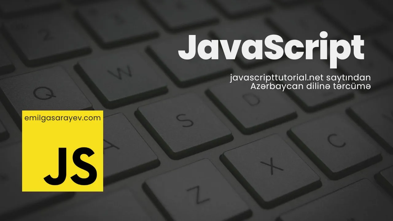 1.4 JavaScript Variables - Saytlarin Hazirlanmasi 1.4 JavaScript Variables - Saytlarin Hazirlanmasi