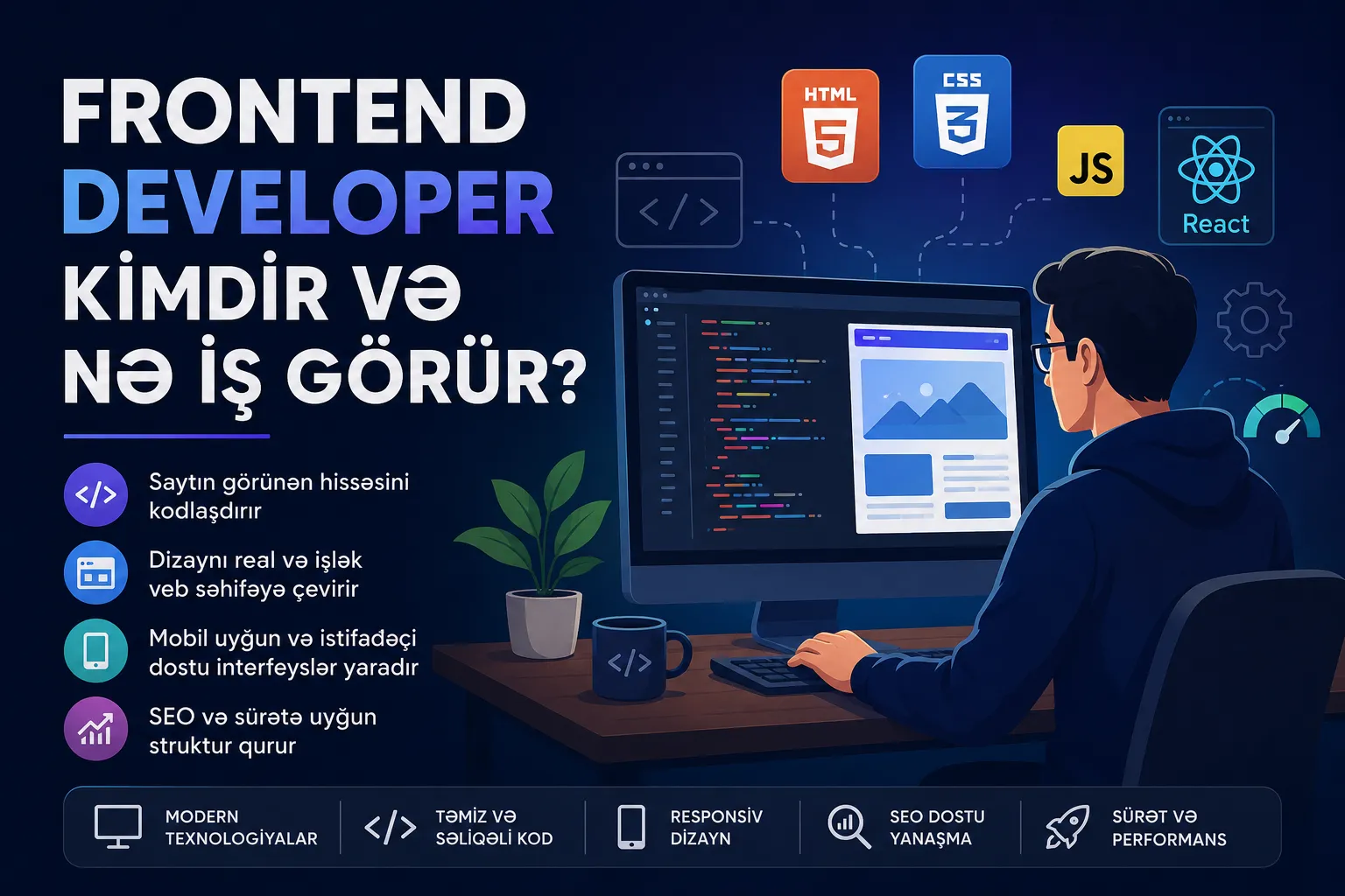 Frontend Developer Kimdir və Nə İş Görür?