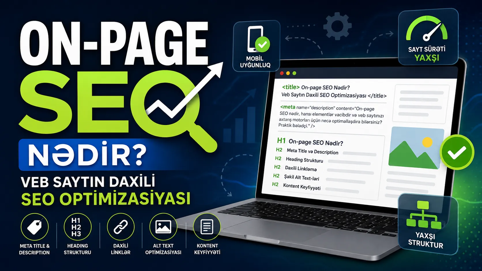 On-page SEO Nədir və Saytda Necə Tətbiq Olunmalıdır?