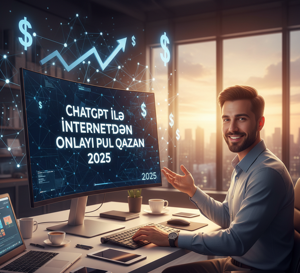 ChatGPT ile Internetden Onlayn Pul Qazan 2025