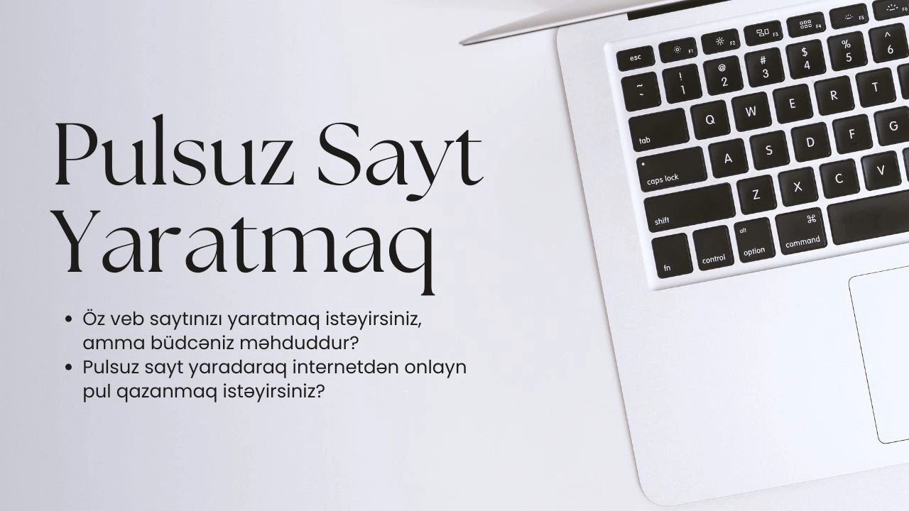 Pulsuz Sayt Yaratmaq Pulsuz Sayt Yaratmaq