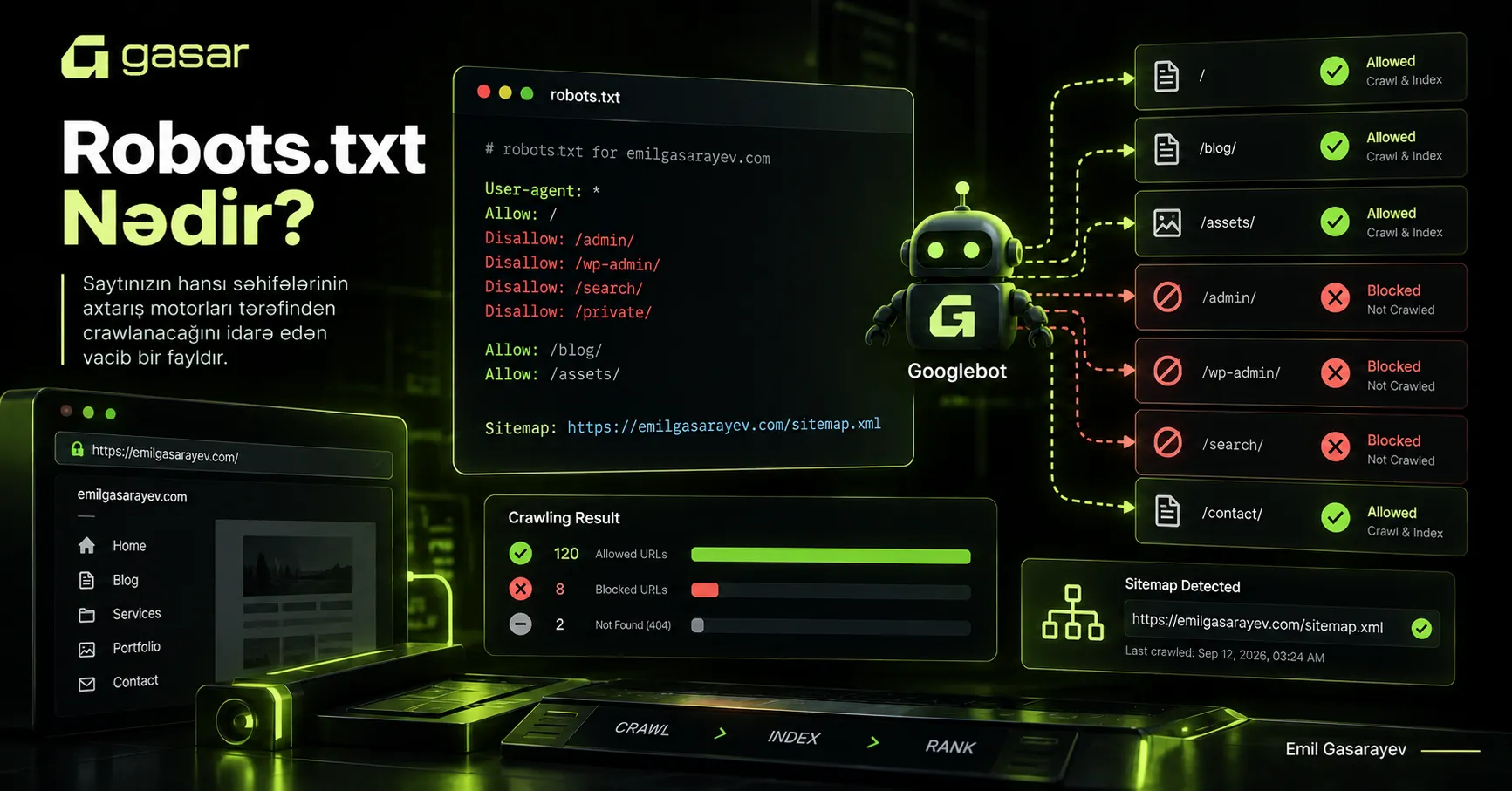 Robots.txt nədir və SEO üçün necə istifadə olunur?